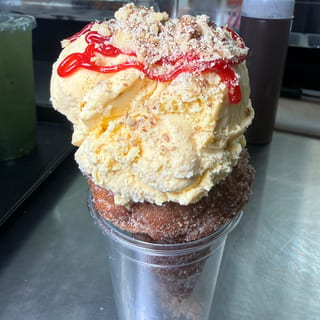 Churro Ice Cream Cone
