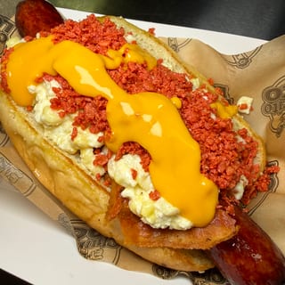 Takis Elote Dog
