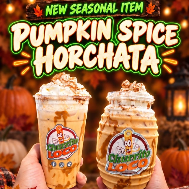 Pumpkin Spice Horchata.