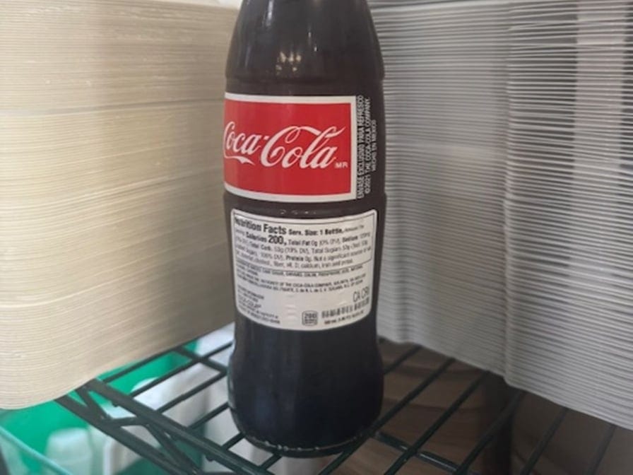 Mex Coke Medio Litro.