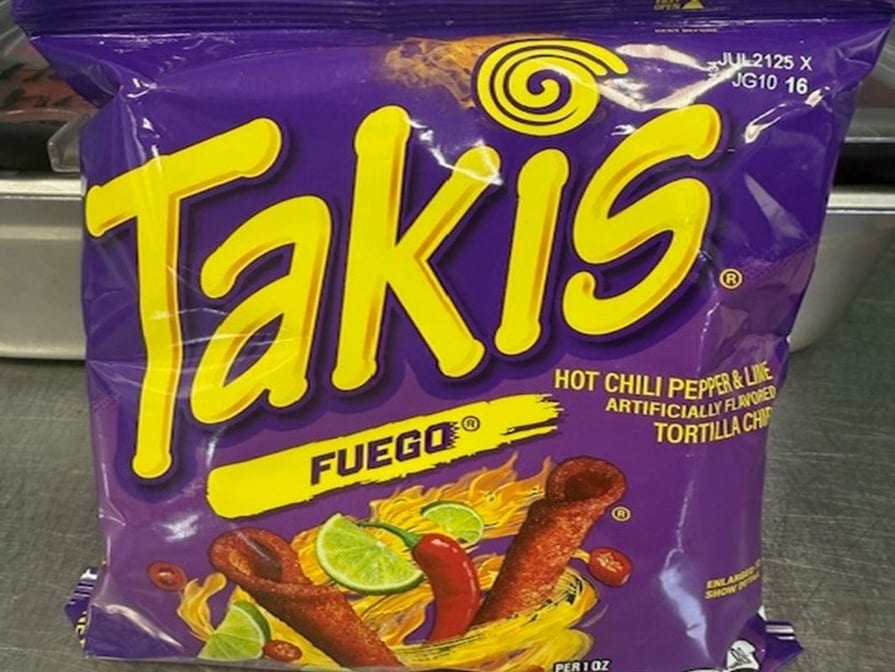 Takis Bag.