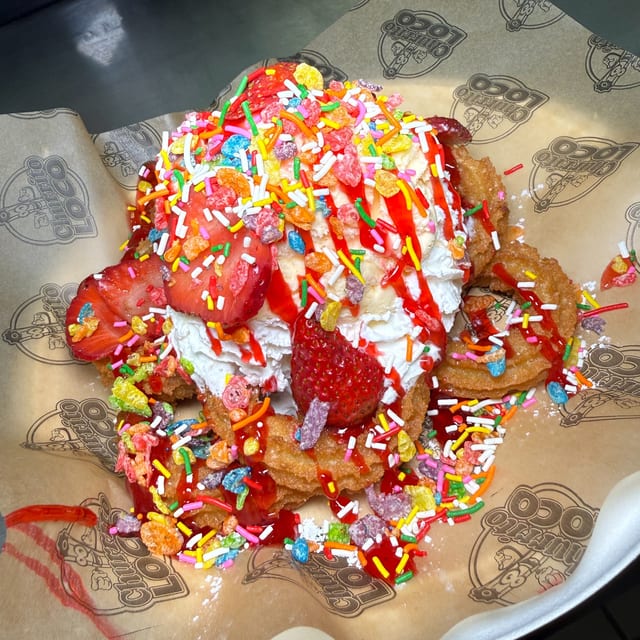 Mexican Funnel Cake.