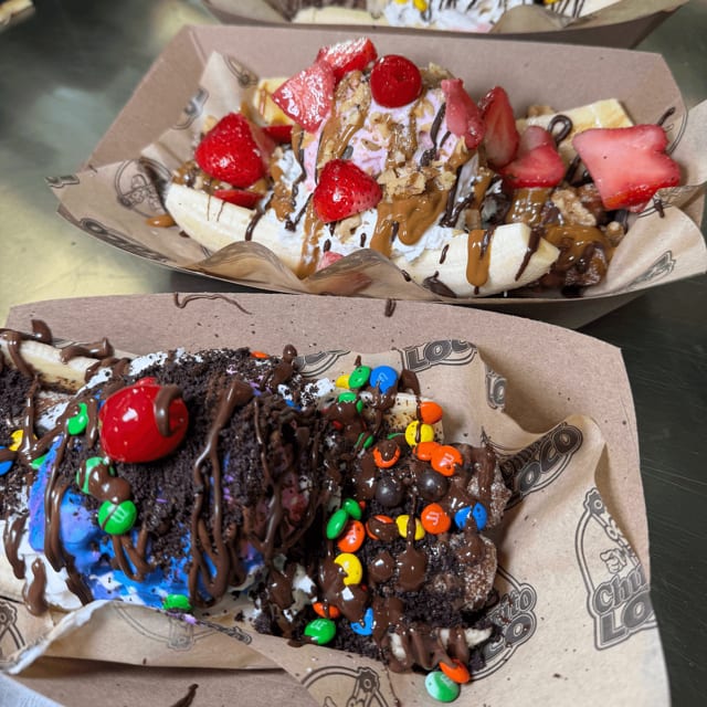 Mini Churro Sundae.