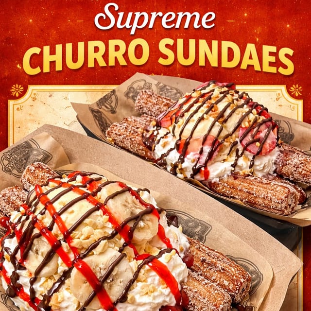 Churro Sundae.