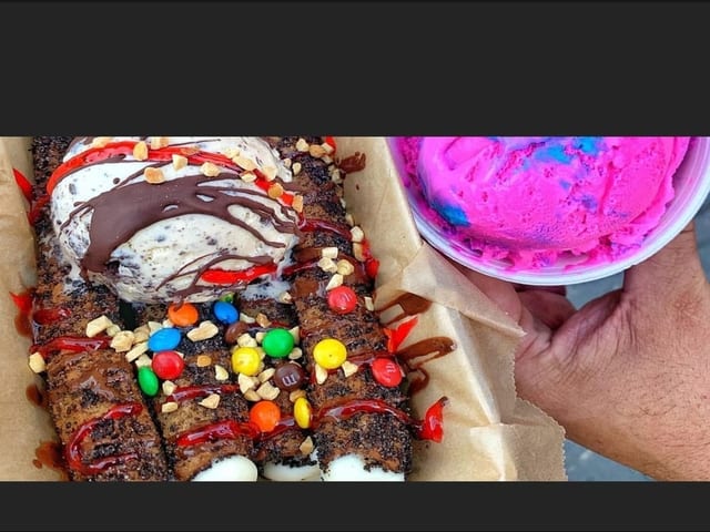 Filled Oreo Sundae.