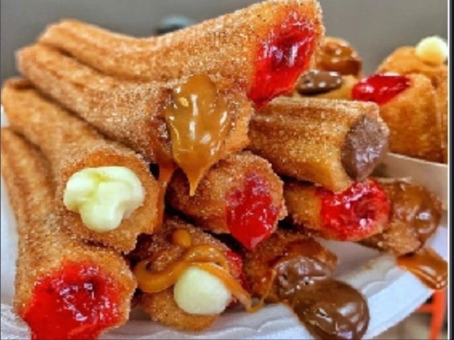 2pc Filled Churros.