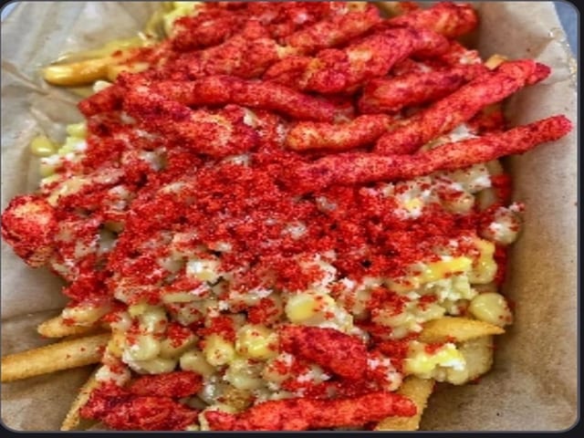 Takis Elote Fries.