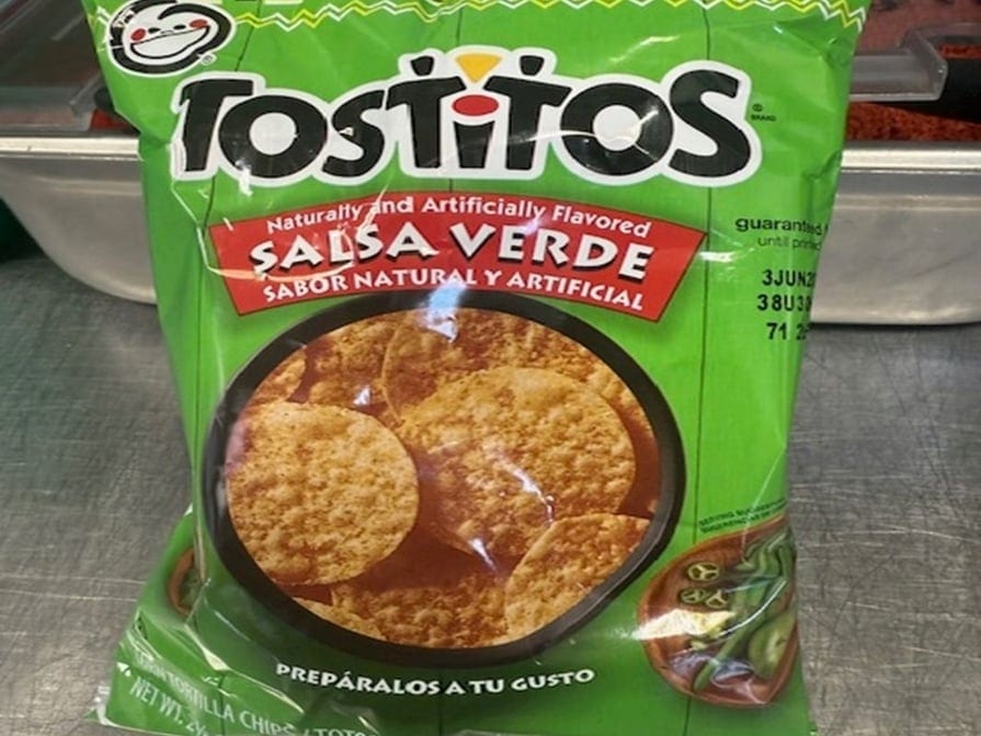 Tostitos Chips.