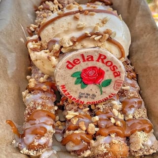 Mazapan Crumbs Sundae