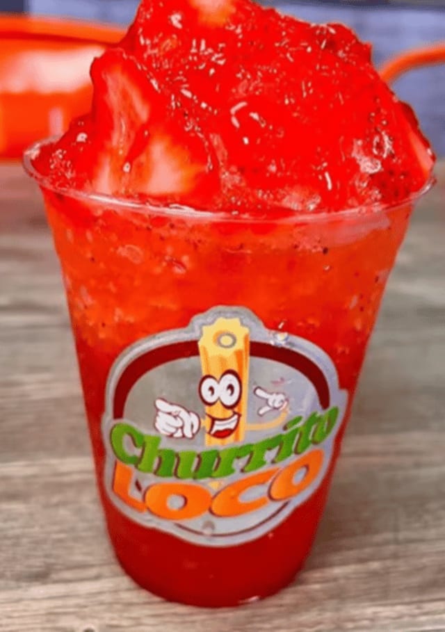 Raspado De Fresa.
