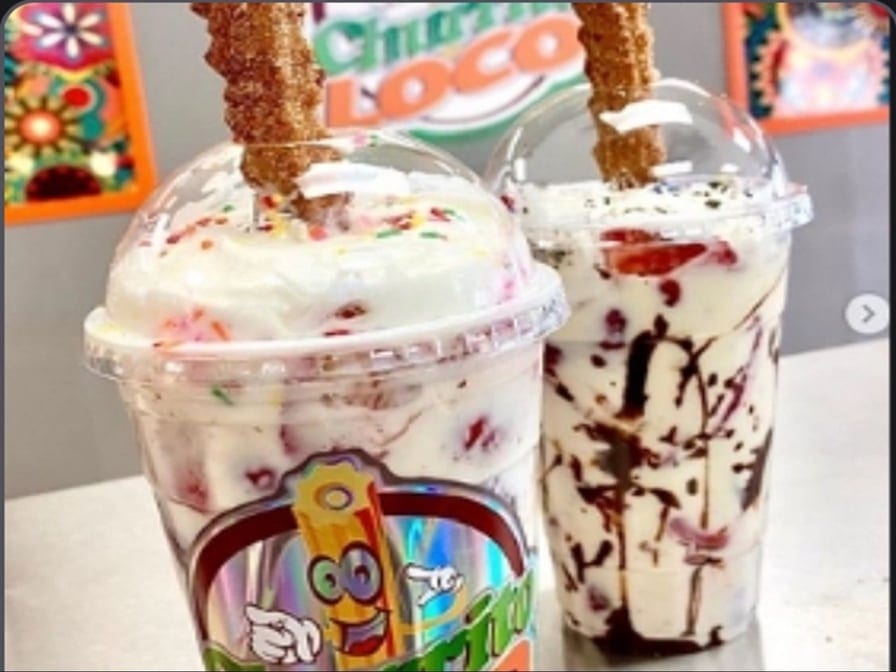 Churro Shake.