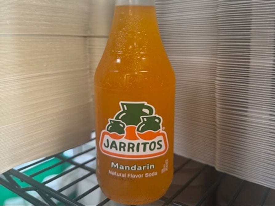 Jarritos Mandarin.